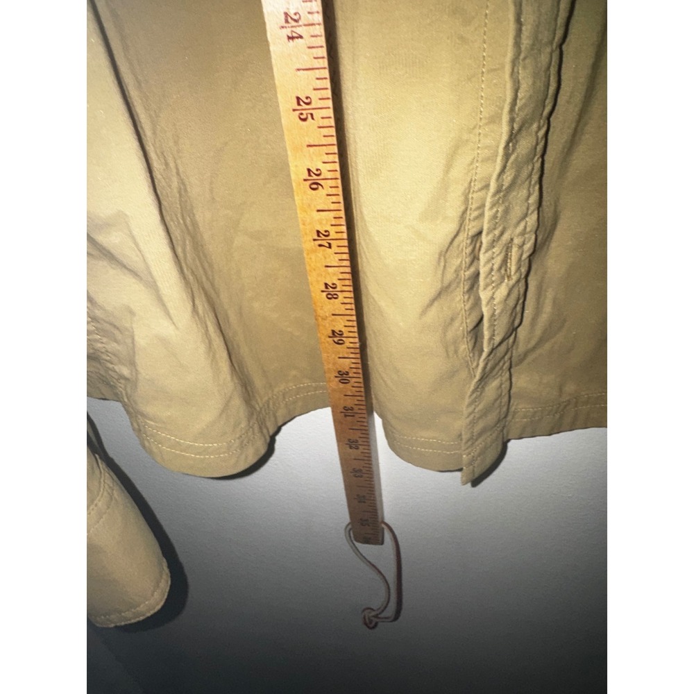 REI Co-op Mens XL Sahara Long Sleeve Hiking Shirt Tan Khaki Ventilated Stretch - Picture 3 of 7